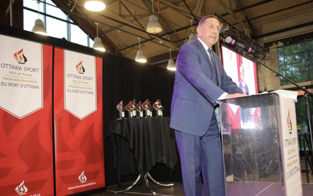 Jacques Martin Inducted into Ottawa Sports Hall of Fame